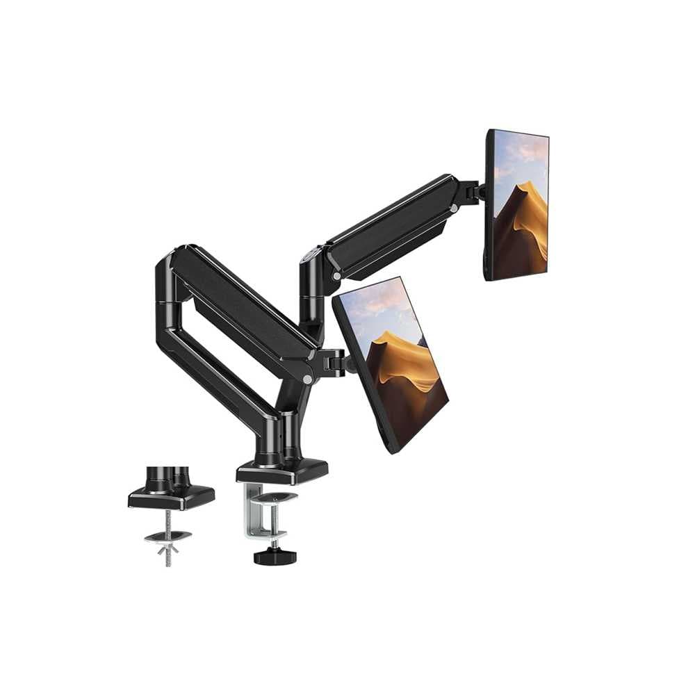 Dual Monitor Arm - Black