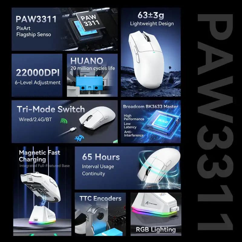 Attack Shark x11 - Black