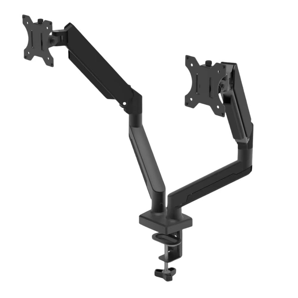 Dual Monitor Arm - White